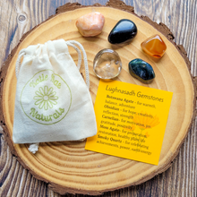 Load image into Gallery viewer, Lughnasadh Gemstone Set - Crystals for Lammas