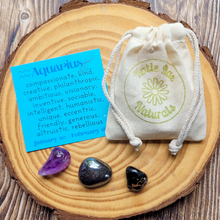Load image into Gallery viewer, Gemstones for Aquarius - Aquarius Crystal Set