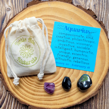 Load image into Gallery viewer, Gemstones for Aquarius - Aquarius Crystal Set