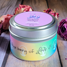 Load image into Gallery viewer, Self Empowerment Intention Candle (Blackened Amethyst) - 6 oz