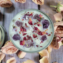 Load image into Gallery viewer, Self Empowerment Intention Candle (Blackened Amethyst) - 6 oz