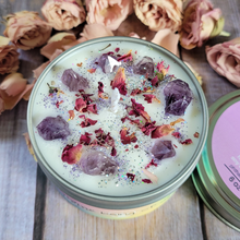 Load image into Gallery viewer, Self Empowerment Intention Candle (Blackened Amethyst) - 6 oz