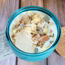 Load image into Gallery viewer, Full Moon Ritual Candle (Moon Garden) - 15 oz Skull Jar