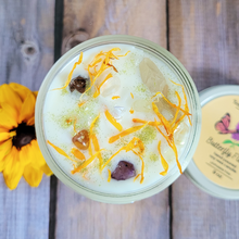 Load image into Gallery viewer, Happiness Intention Candle (Butterfly Flower) - 9 oz