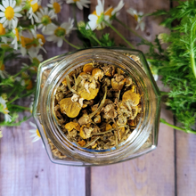 Load image into Gallery viewer, Organic Dried Chamomile Flowers - 1 oz Jar