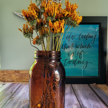 Load image into Gallery viewer, Dried Rudbeckia Flowers on Stems - Black Eyed Susan