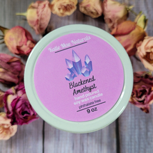 Load image into Gallery viewer, Self Empowerment Intention Candle (Blackened Amethyst) - 9 oz