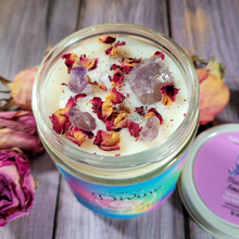 Load image into Gallery viewer, Self Empowerment Intention Candle (Blackened Amethyst) - 9 oz