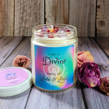 Load image into Gallery viewer, Self Empowerment Intention Candle (Blackened Amethyst) - 9 oz