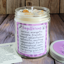 Load image into Gallery viewer, Sagittarius soy wax candle