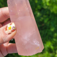 Load image into Gallery viewer, Rose Quartz Crystal Point - 4.25 inch