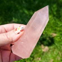Load image into Gallery viewer, Rose Quartz Crystal Point - 4.25 inch