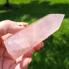 Load image into Gallery viewer, Rose Quartz Crystal Point - 4.25 inch