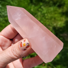 Load image into Gallery viewer, Rose Quartz Crystal Point - 4.25 inch