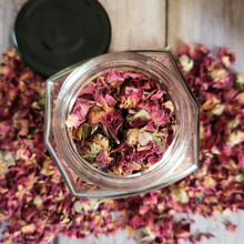 Load image into Gallery viewer, Dried Rosebuds and Petals - 1 oz Jar