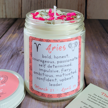 Load image into Gallery viewer, The Aries Candle (Amber Waters) - 9 oz