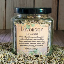 Load image into Gallery viewer, Dried organic lavender flowers