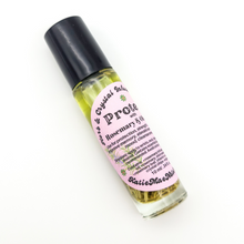 Load image into Gallery viewer, Protect - Herb and Crystal Infused Oil Roller with Rosemary and Obsidian - Rosemary Mint Scent