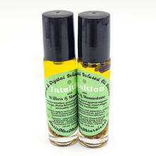 Load image into Gallery viewer, Intuition - Herb and Crystal Infused Oil Roller with Willow and Moonstone Crystals - Orange Ylang Ylang Scent