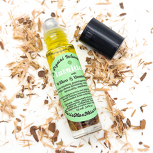 Load image into Gallery viewer, Intuition - Herb and Crystal Infused Oil Roller with Willow and Moonstone Crystals - Orange Ylang Ylang Scent