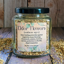 Load image into Gallery viewer, Organic dried elder flowers