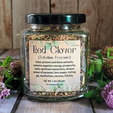 Load image into Gallery viewer, Dried Red Clover Blossoms (Organic) | Loose Red Clover for Tea, Ritual & Herbal Use
