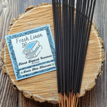 Load image into Gallery viewer, Fresh Linen Hand Dipped Incense Sticks - 20 pack