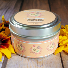 Load image into Gallery viewer, Hand poured soy wax candle for fall