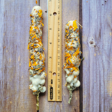 Load image into Gallery viewer, Mullein torch with lavender and Marigold