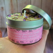 Load image into Gallery viewer, Libra Gift Set - Candle and Crystals for Zodiac Sign Libra