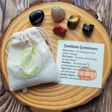 Load image into Gallery viewer, Samhain gemstones set of 5