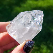 Load image into Gallery viewer, Cracked Clear Quartz Crystal Point
