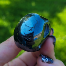 Load image into Gallery viewer, Hematite Skull 2 inch - Carved Hematite Gemstone Skull