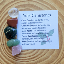 Load image into Gallery viewer, Yule Gemstones | Crystals for Winter Solstice