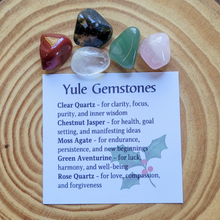 Load image into Gallery viewer, Yule Gemstones | Crystals for Winter Solstice