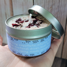Load image into Gallery viewer, Zodiac sign cancer soy wax candle