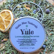 Load image into Gallery viewer, Yule Herbal Incense Blend - Loose Incense for Winter Solstice