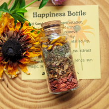 Load image into Gallery viewer, Happiness Spell Bottle - Spell Jar for Happiness