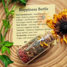 Load image into Gallery viewer, Happiness Spell Bottle - Spell Jar for Happiness