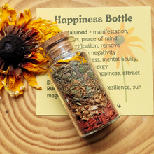 Load image into Gallery viewer, Happiness Spell Bottle - Spell Jar for Happiness
