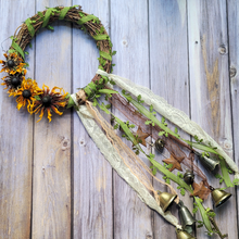 Load image into Gallery viewer, Fall Vibes Witches Bells - 8 inch