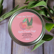Load image into Gallery viewer, Wellness Intention Candle (Apple Pecan Sage) 6 oz