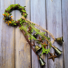 Load image into Gallery viewer, Fall Vibes Witches Bells Door Chimes