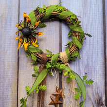 Load image into Gallery viewer, Fall Vibes Witches Bells Door Chimes