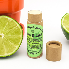 Load image into Gallery viewer, Aloe and Lime Zero Waste Lip Balm - All Natural