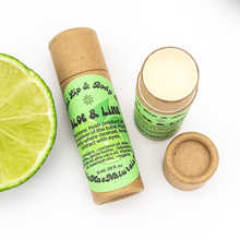 Load image into Gallery viewer, Aloe and Lime Zero Waste Lip Balm - All Natural