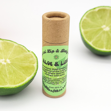 Load image into Gallery viewer, Aloe and Lime Zero Waste Lip Balm - All Natural