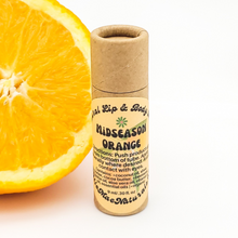 Load image into Gallery viewer, Midseason Orange Zero Waste Lip Balm - Natural Lip and Body Balm