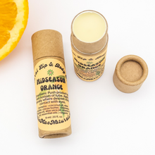 Load image into Gallery viewer, Midseason Orange Zero Waste Lip Balm - Natural Lip and Body Balm