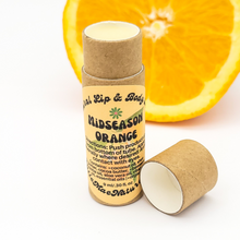 Load image into Gallery viewer, Midseason Orange Zero Waste Lip Balm - Natural Lip and Body Balm